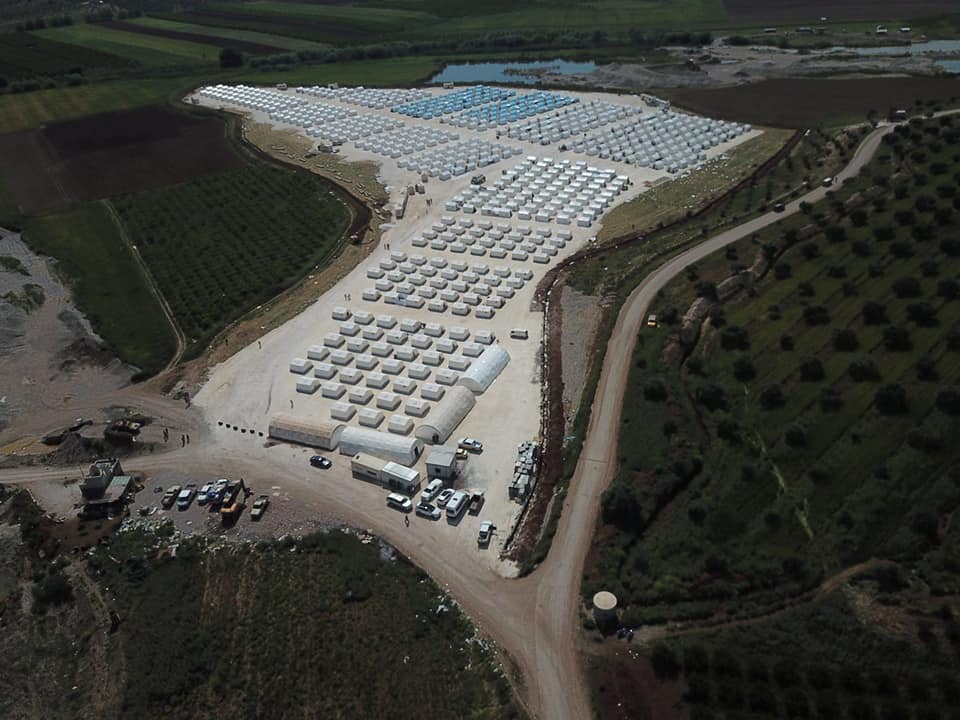 מחנה טורקי לגי'האדיסטים לפני ישוב מחדש בעפרין