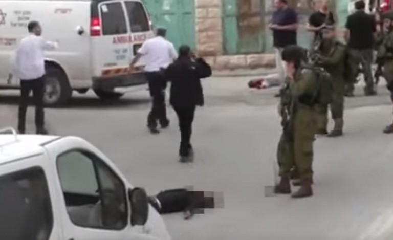 החייל יורה במחבל מתוך סרט האירוע